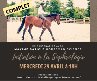 Sophrologie et équitation éthologique