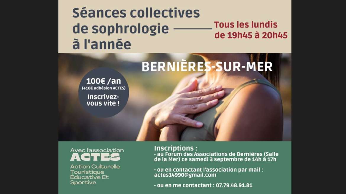 Venez faire votre rentrée Sophro à Bernières !