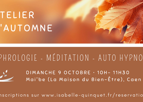 Atelier d’Automne le 9 octobre à Caen