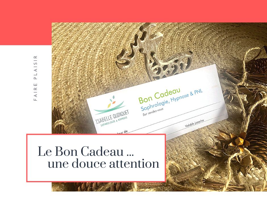 L'idée cadeau qui fait plaisir ! - Isabelle Quinquet - Séances de