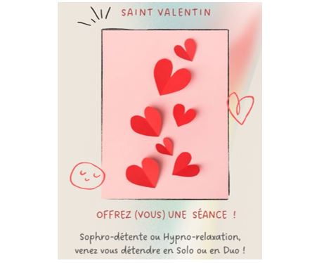 Offre Saint Valentin