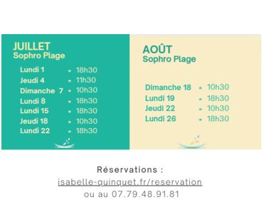 Sophrologie à la plage : vivez une expérience unique de détente !