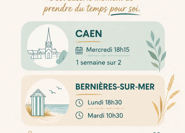Les séances collectives de sophrologie reprennent à Caen et Bernières-sur-Mer